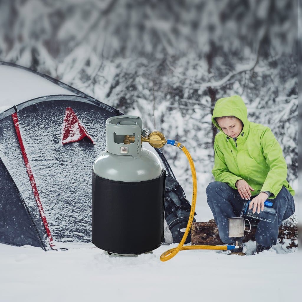 Szigetelt szalagos gázpalackfűtő 40 fontos gázpalackokhoz 120 W 90 ℉