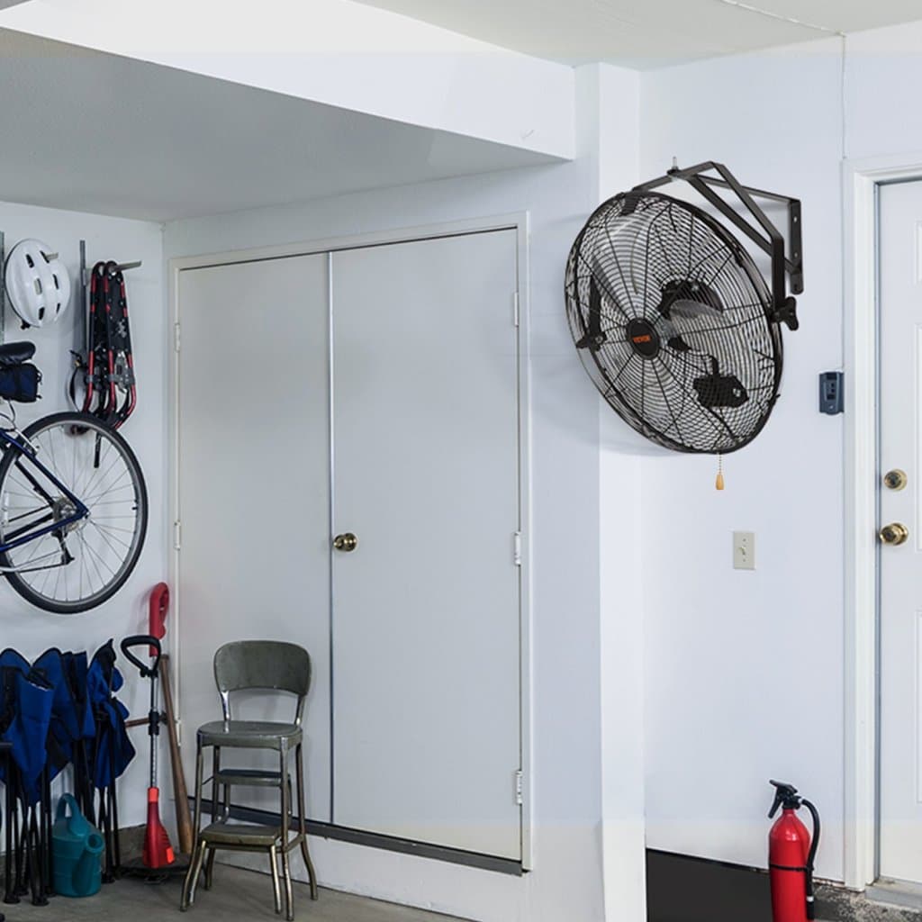 Ipari fém fali ventilátor 44,6 cm 3 sebességes ventilátor