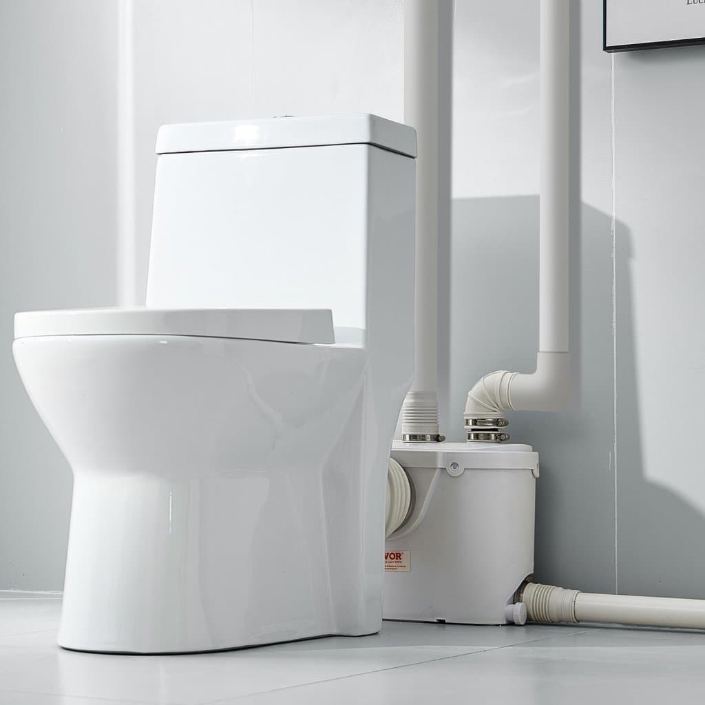 500 W-os darálószivattyú, 12,7 literes/perc áramlás, 7,6 méteres WC-fej, mosogató