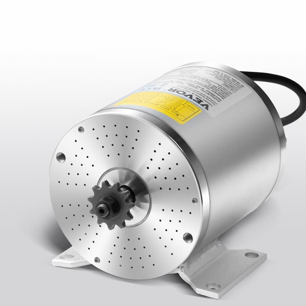 Sada elektrického bezkartáčového stejnosměrného motoru 500 W, 36 V, 3000 rpm. s vylepšeným regulátorem