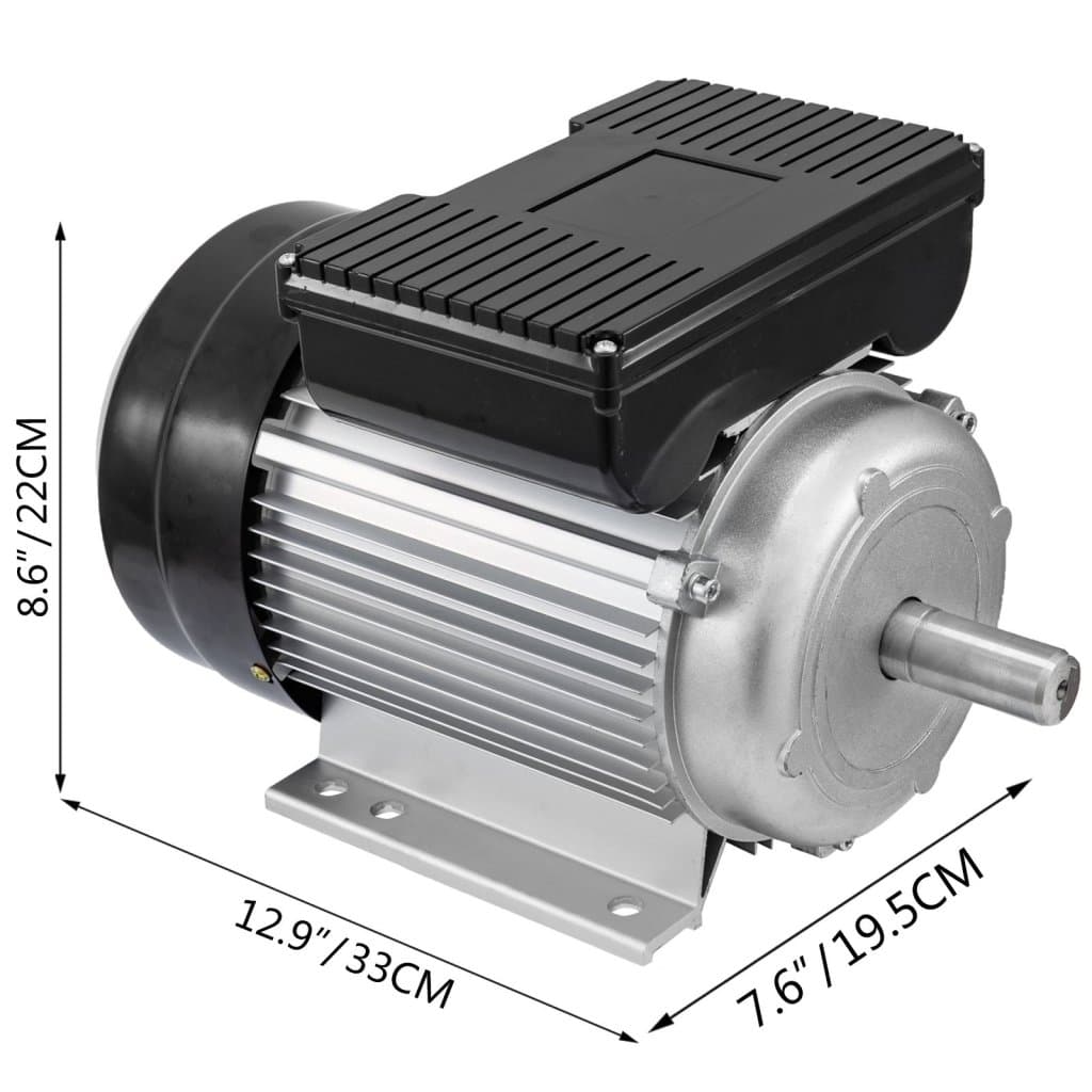 Nagy teljesítményű 2,2 kW/3 LE kompresszor 2 mezővel, 240 V-os villanymotorral, 50 Hz-es kompresszorokkal, 2900 ford./perc, 90 ls egyfázisú villanymotorokkal