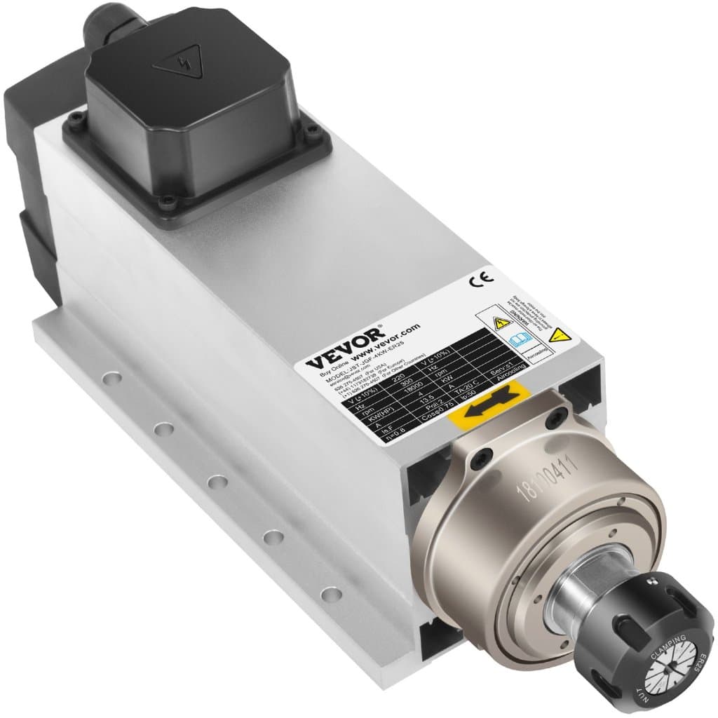 4KW 2220V ER25 léghűtéses orsómotor CNC léghűtéses orsómotor CNC gravírozó és marógéphez