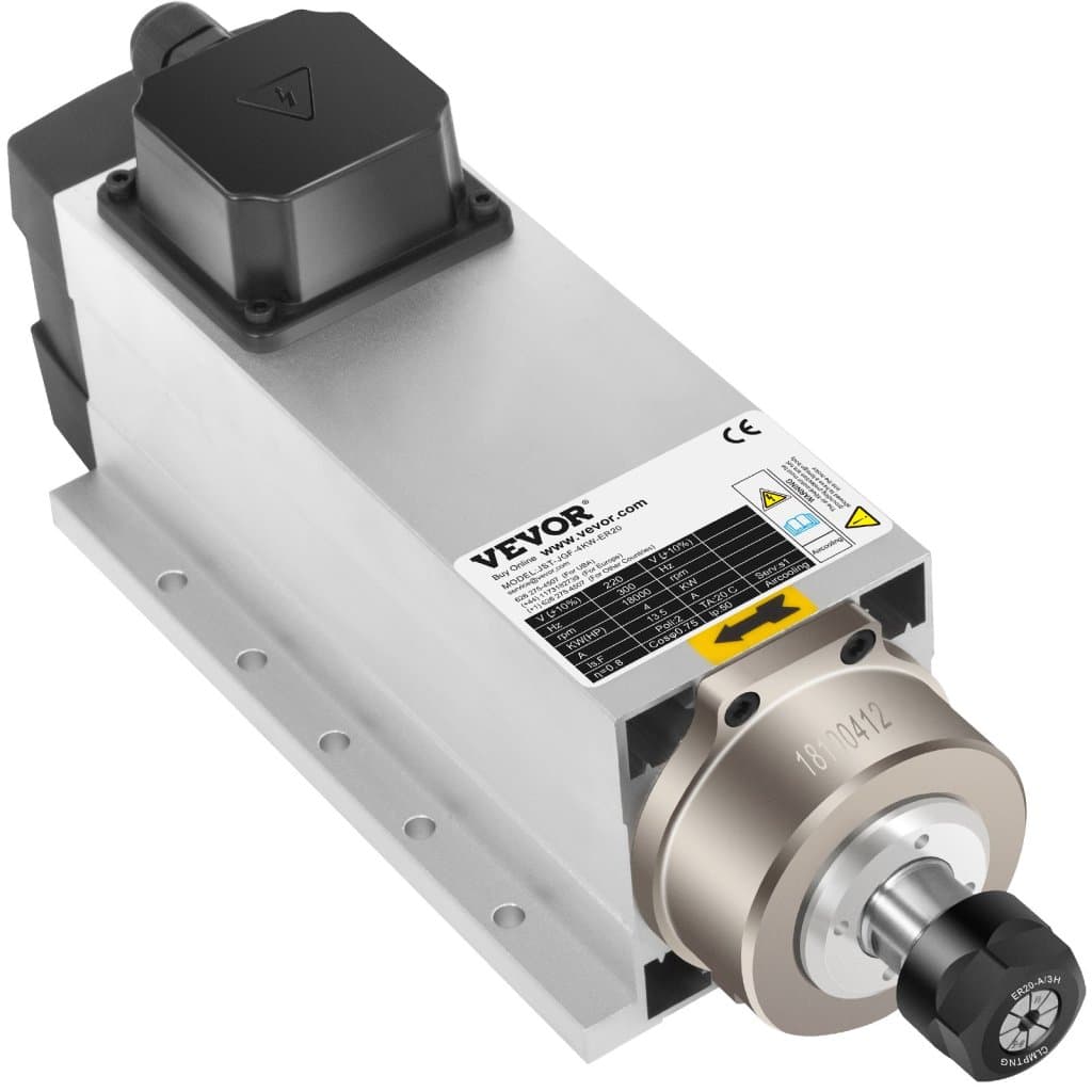 4KW 2220V ER20 léghűtéses orsómotor CNC léghűtéses orsómotor CNC gravírozó és marógépekhez