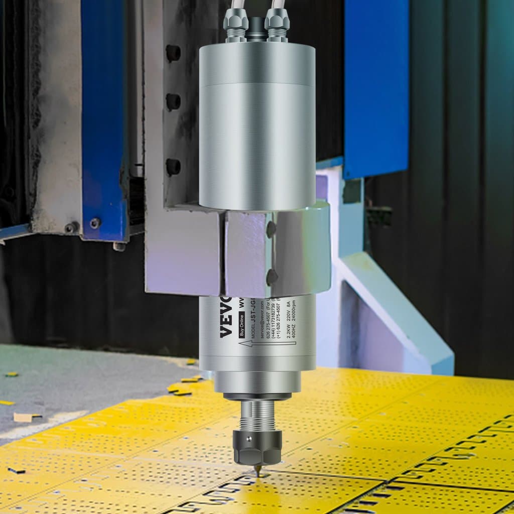 CNC orsómotor ER20 vízhűtéses 2,2 kW 2220 V vízhűtéses CNC gravírozó és marógépekhez