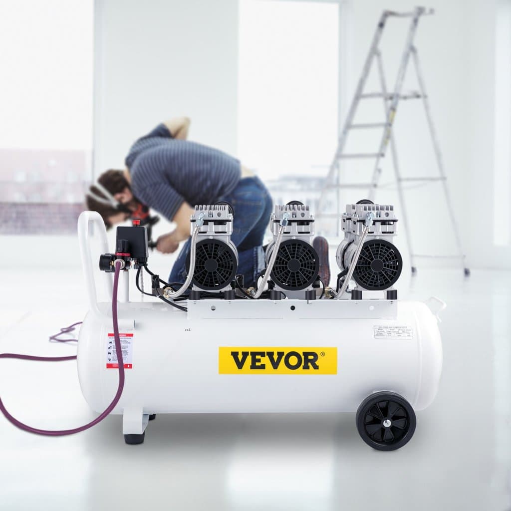 Légkompresszor 750W 100L csendes
