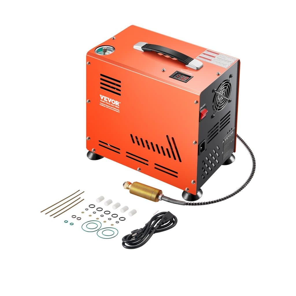 PCP légkompresszor 800 W-os PCP légkompresszor kéthengeres 4500 PSI/30 Mpa