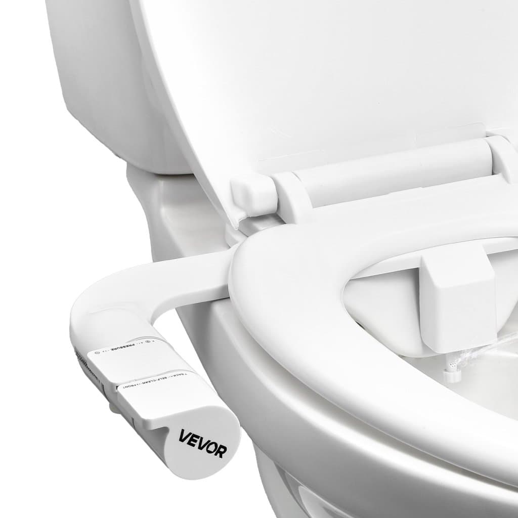 Bidé WC-ülőke, öntisztító, két fúvókával, állítható nyomással