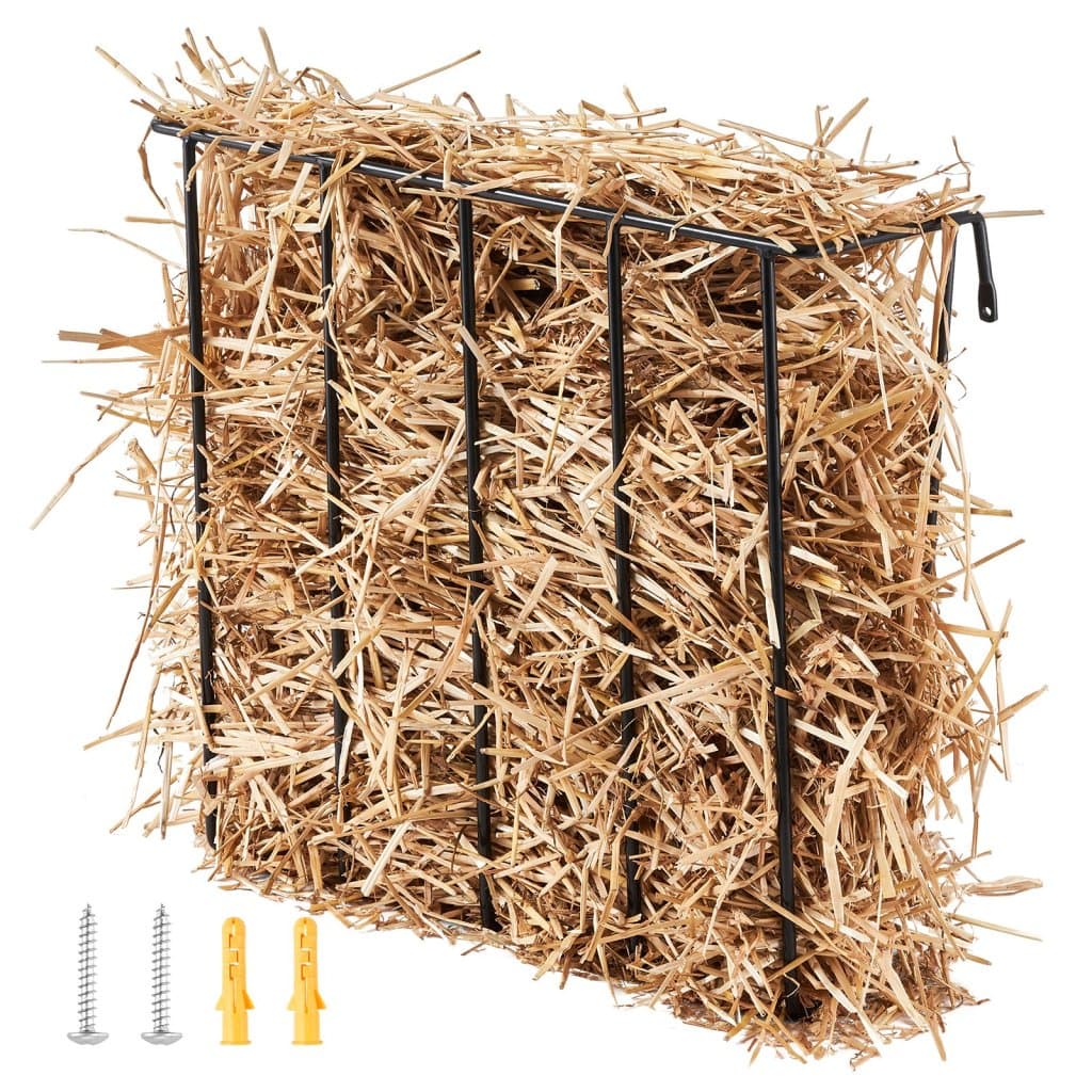 Haszonállat-szénaetető, 24 gallon, falra szerelhető, szénatartó kecskéknek és lovaknak