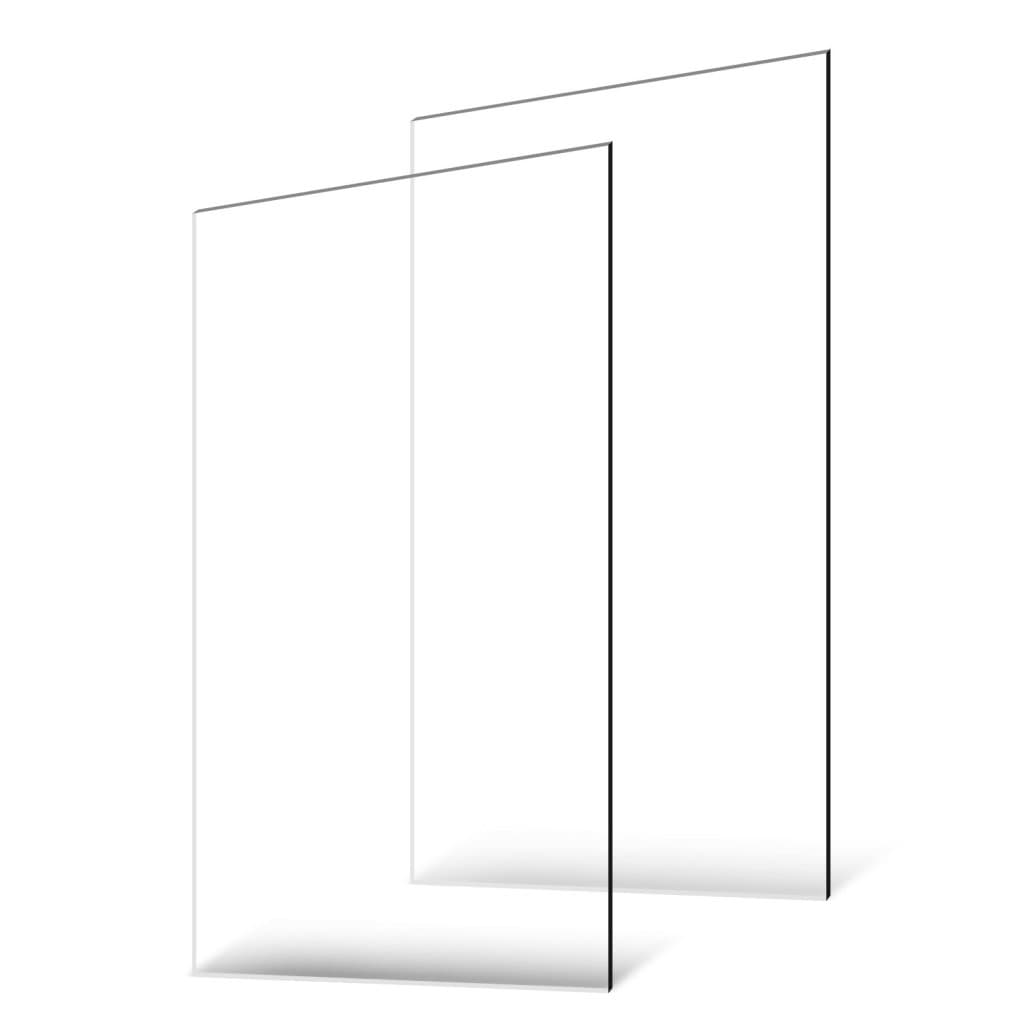darab 24 x 48 hüvelykes, 1/8 hüvelyk vastag akril plexilap csomag.