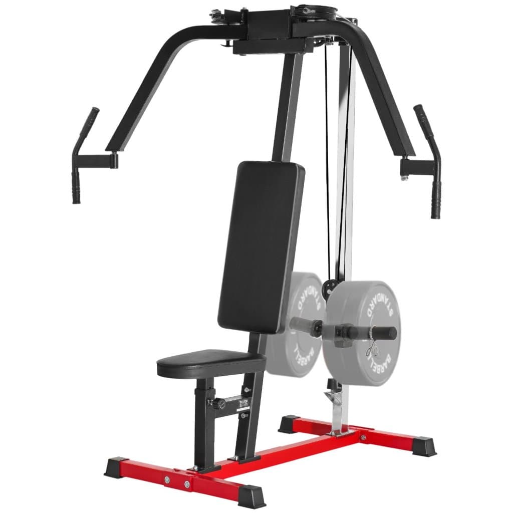Állítható mellkasfeszítő gép fordított deltoid izmokkal – felsőtest edzés