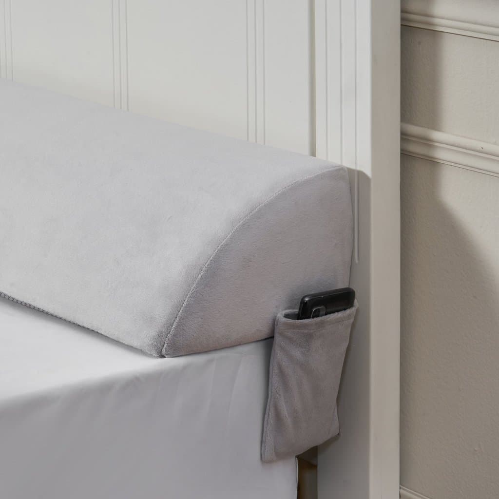 Térdpárna ágyhoz 190 cm x 25 cm x 15 cm, plüss ágyrés-kitöltő, fejtámla-kitöltő, rés 0-18 cm