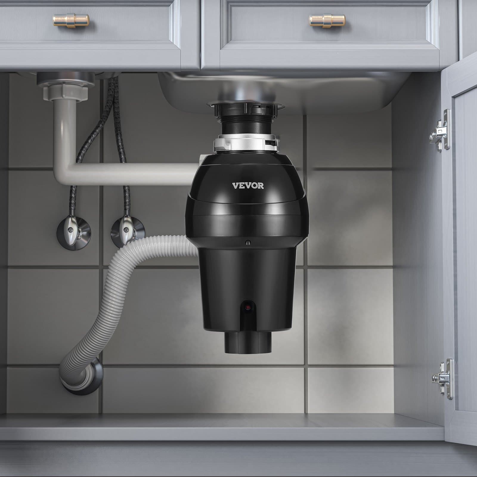 Hulladékdaráló 1 HP folyamatos üzemű ételhulladék-daráló 3960 RPM EZ Connect
