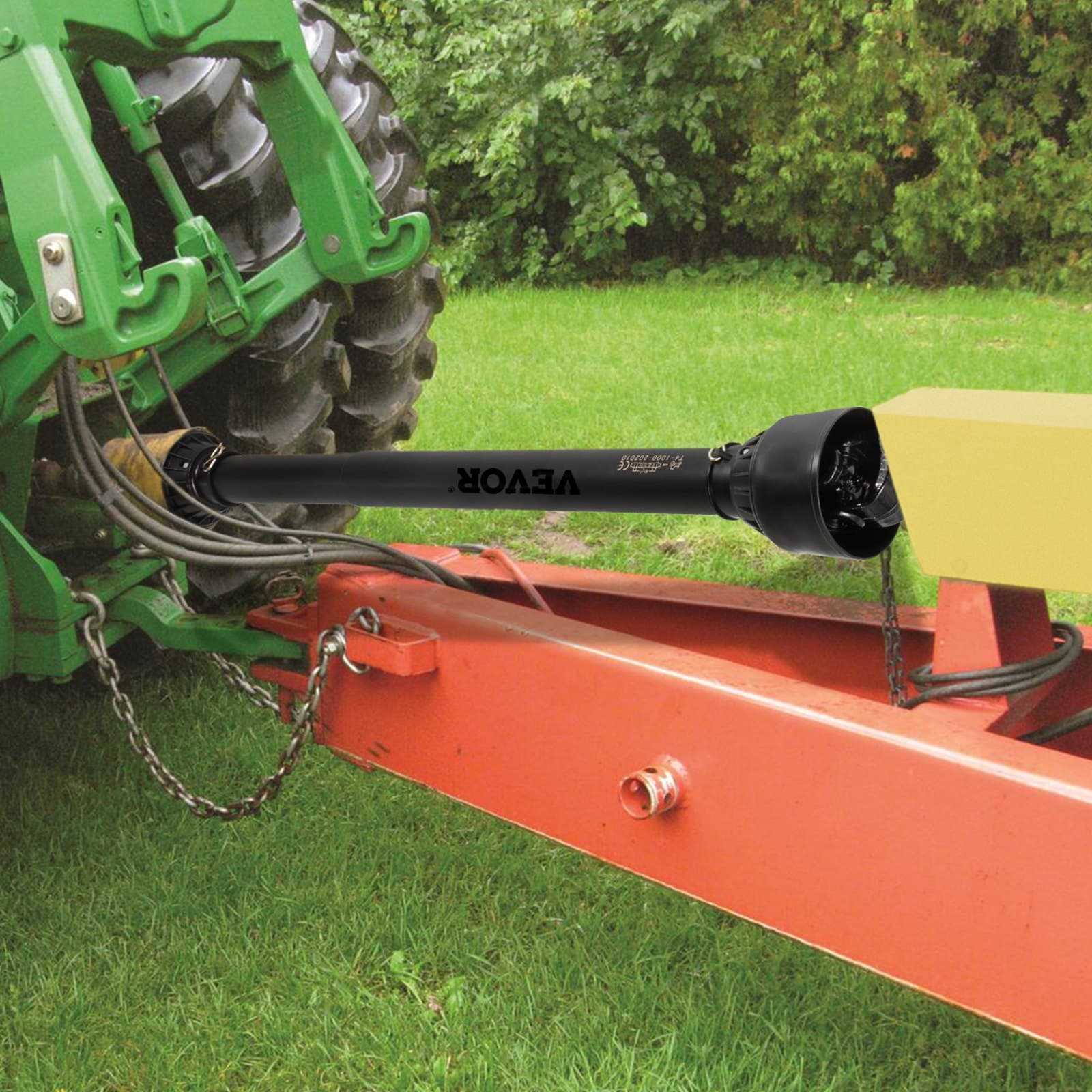 Kardántengely Kardántengely 1-3/8" x 6 Bordás végű, kerek végű T4 43"-61"