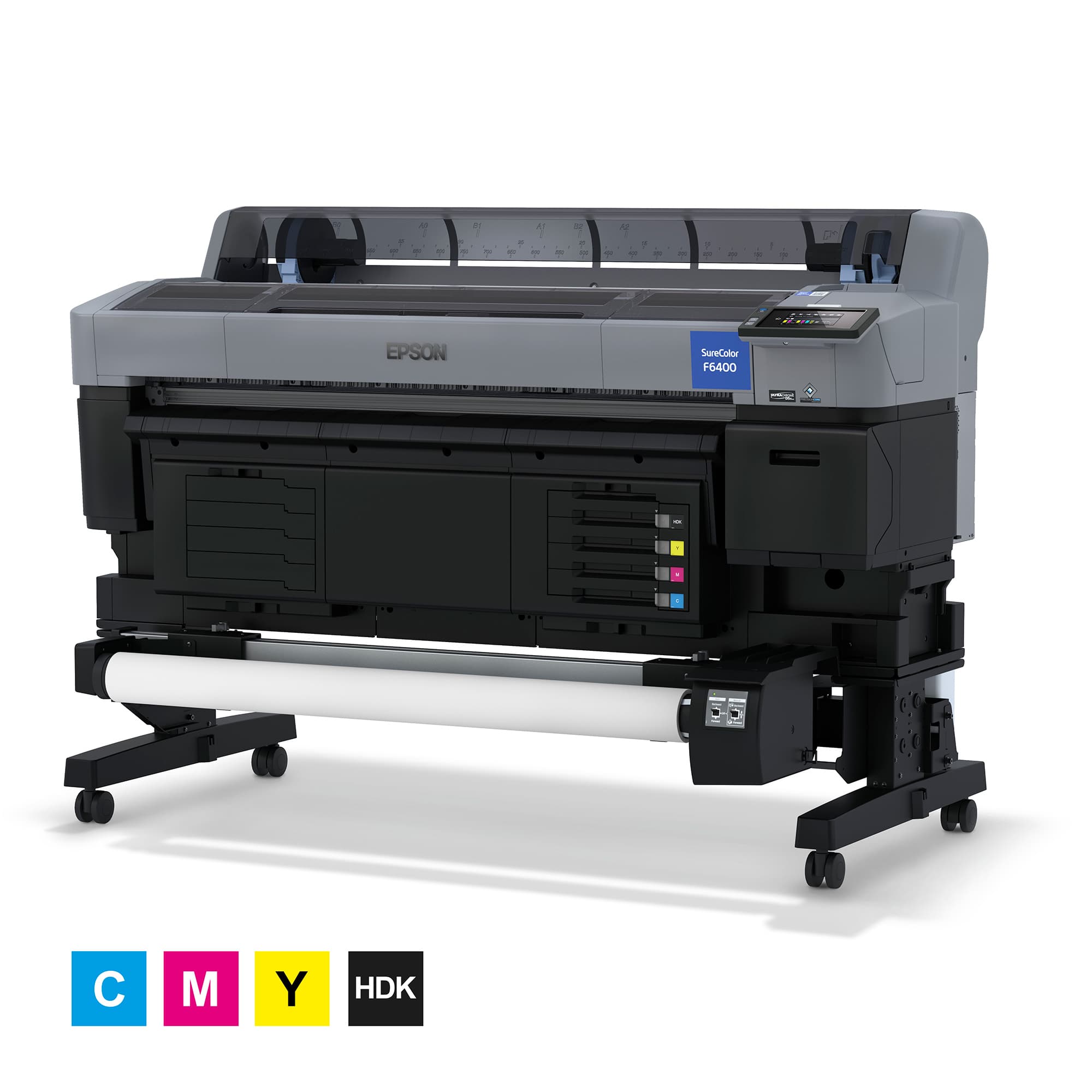 Epson SureColor SC-F6400, CMYK, Maximális nyomtatási szélesség akár 1118 mm, feltekercselő egység nélkül