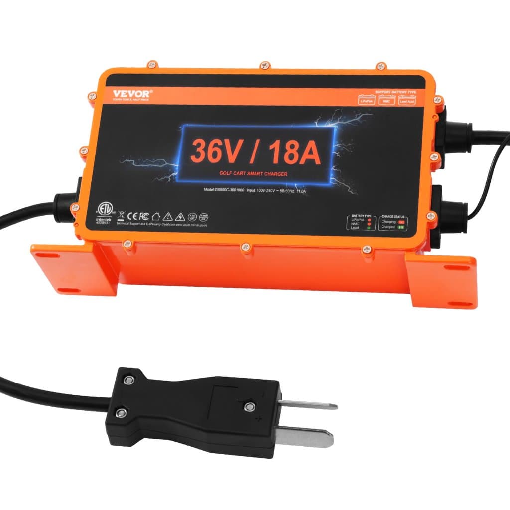 36 V-os 18 A-es golfkocsi akkumulátortöltő