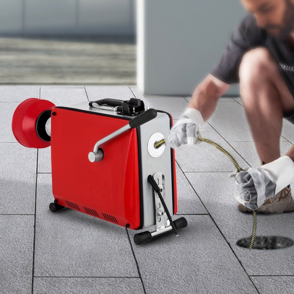 Professzionális 390 W-os lefolyótisztító