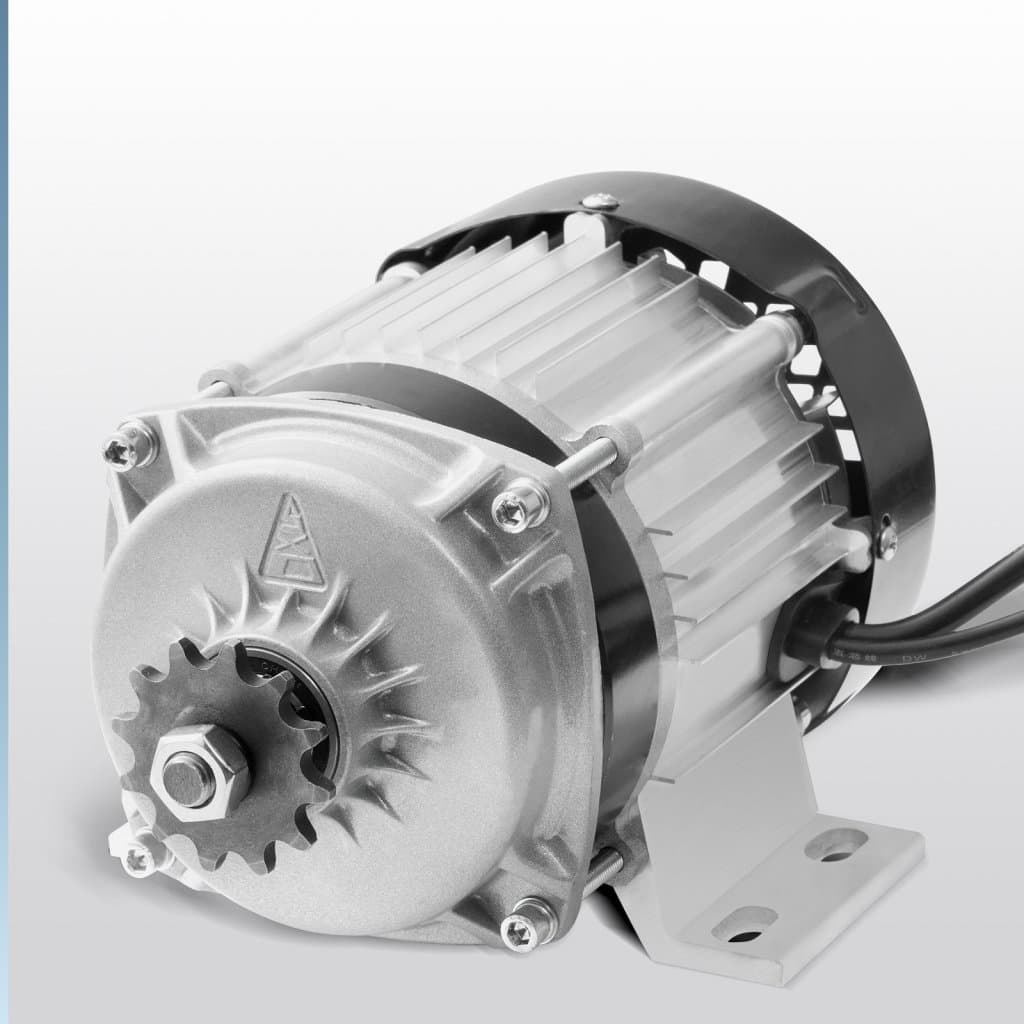 Sada elektrického bezkartáčového stejnosměrného motoru 500 W, 48 V, 2700 rpm. s vylepšeným regulátorem