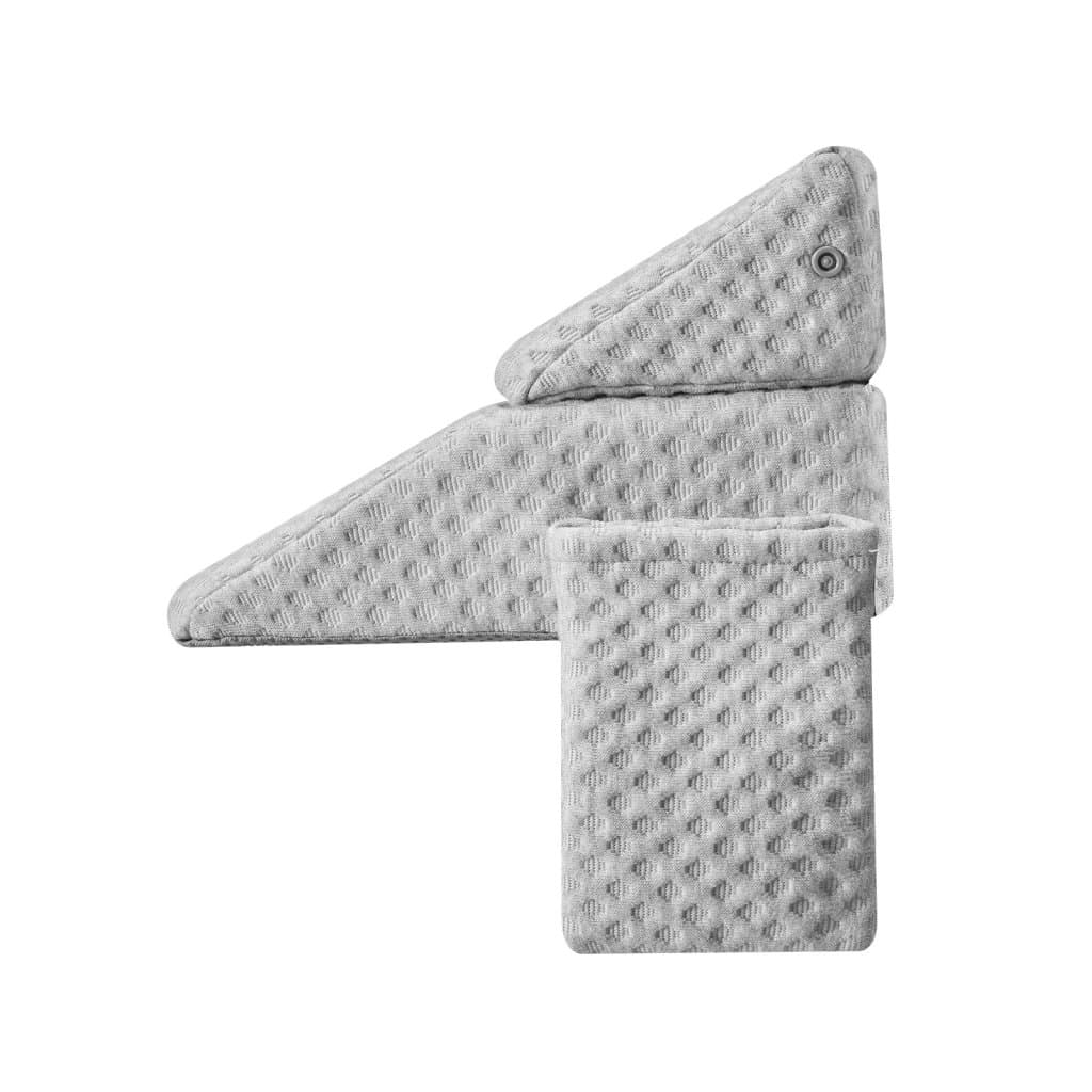 Ágytámla ék alakú párna 152x25x15 cm-es ágyrés-kitöltő 0-18 cm-es réskitöltő