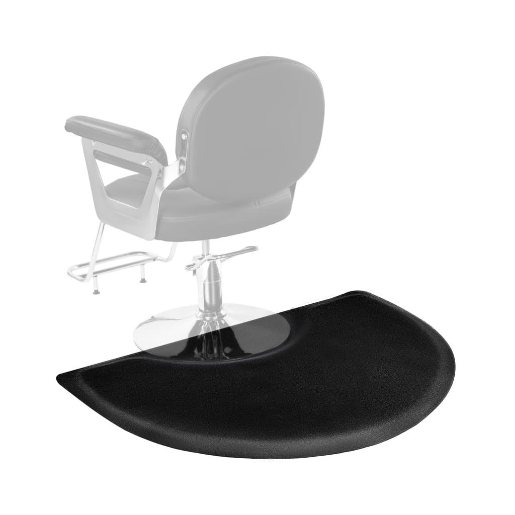 Fodrászszőnyeg 1220 x 905 mm, félkör alakú fodrászszőnyeg, vastagság 13 mm