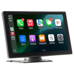 Autórádió CarPlay Érintőképernyő 9 hüvelykes Apple Android Első/hátsó kamera - miniatúra 12
