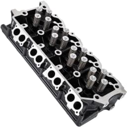 Összeszerelt hengerfej, Motor hengerfej szerelvény csere 6.4L, Öntöttvas hengerfej illik 08-10 Ford F250 F350 F450 F550-hez - miniatúra 2