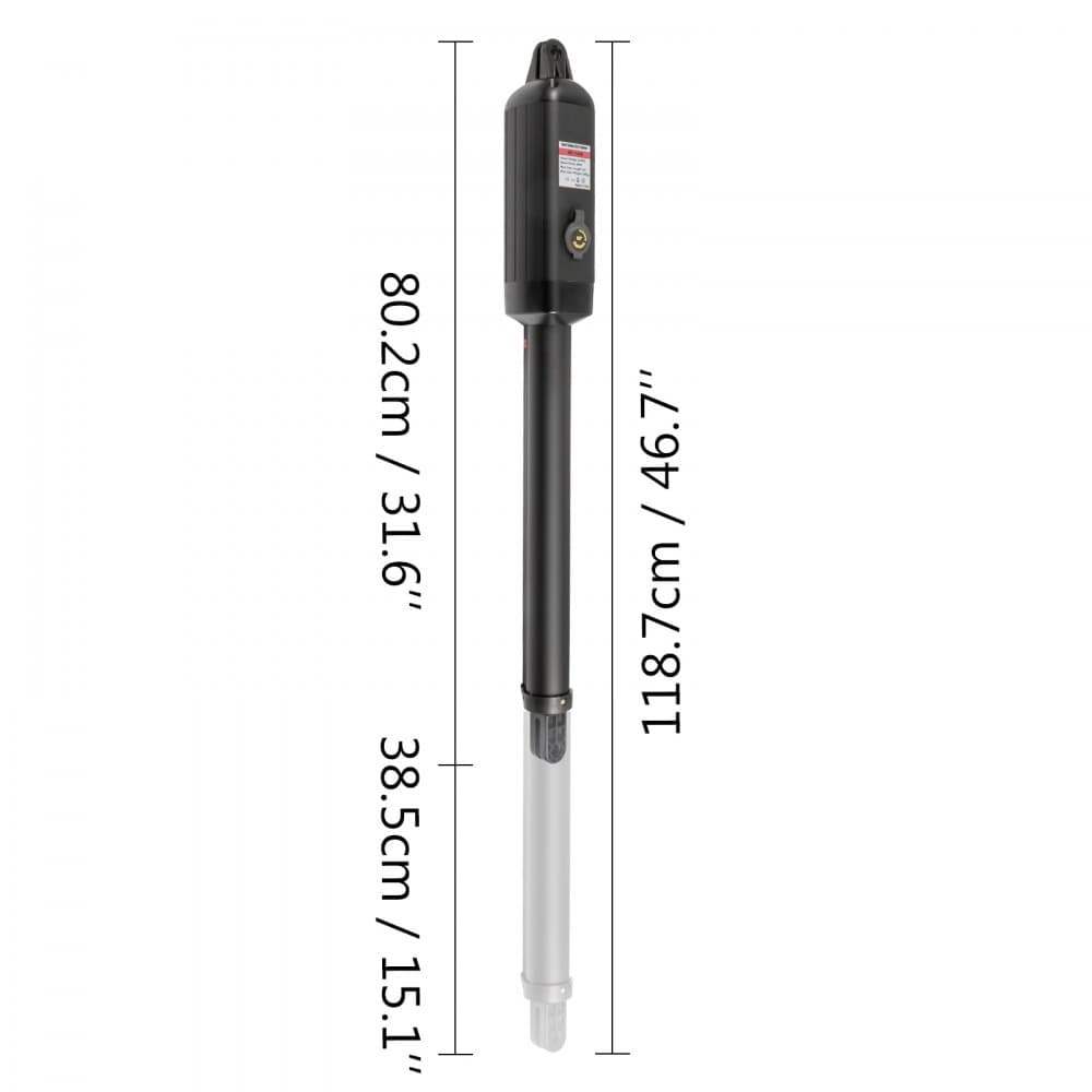Automatikus dupla oszcillációs kapunyitó garázskapu-mozgató 457 mm