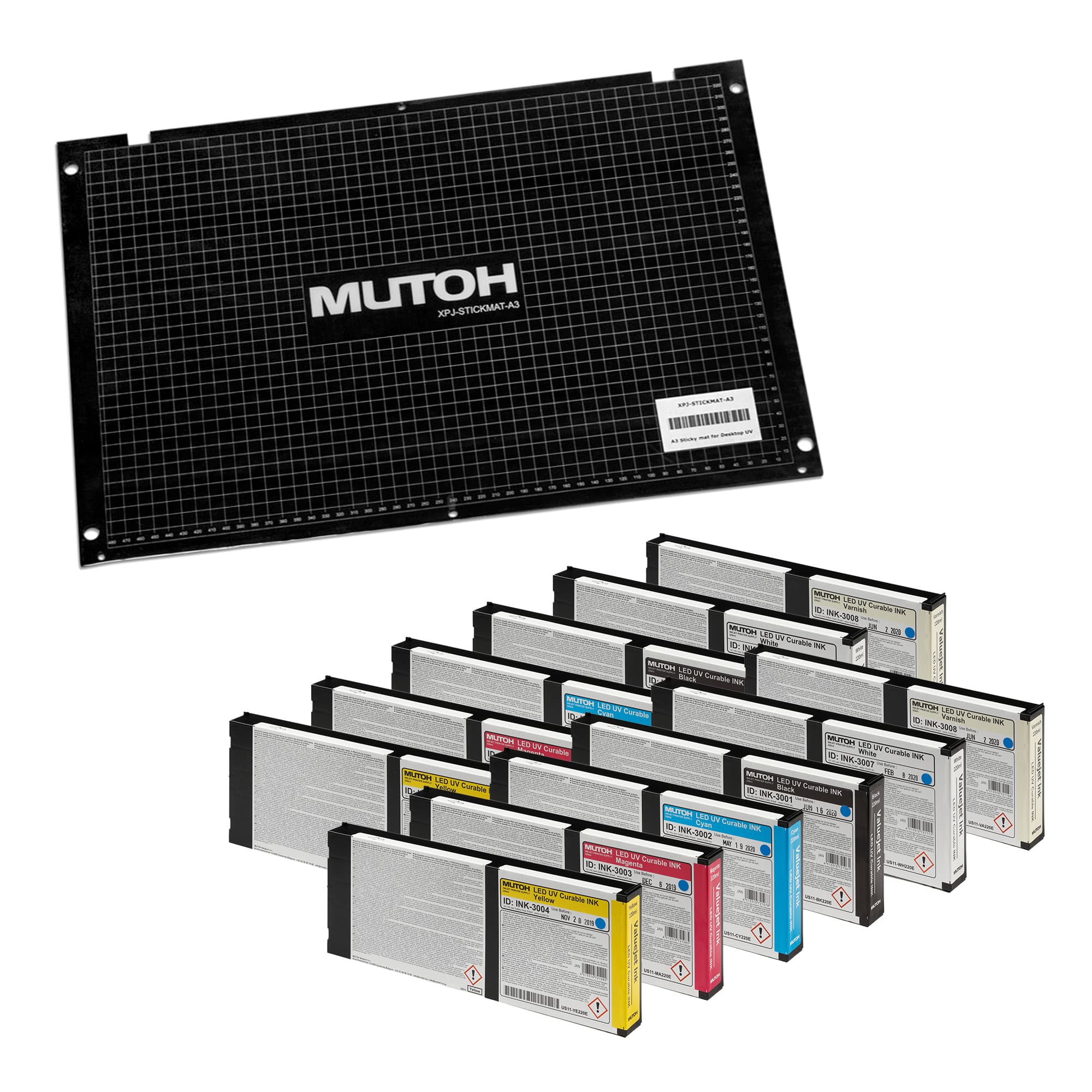 DTO, FLEX kezdőcsomag (XJP-STICKMAT-A3, 12 db Tinte FLEX ragasztószalaggal)