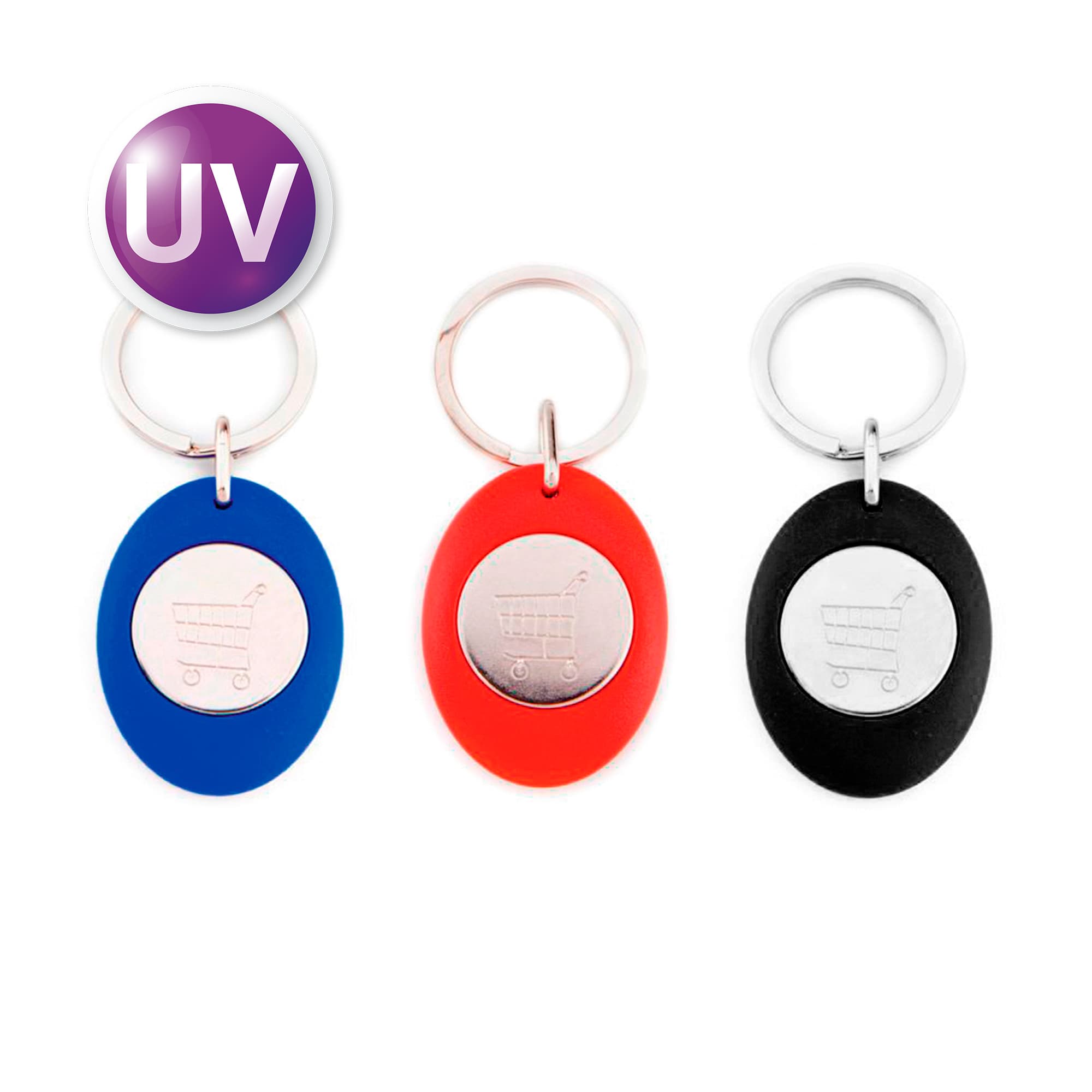 UV Multiplex kulcstartó, akril, különböző változatok