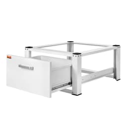Mosógépállvány 686 mm széles x 366 mm magas, mosó- és szárítógép talp, univerzális, 299 kg-os kapacitással, strapabíró, multifunkciós mosógép talp fiókkal és gazdag tartozékválasztékkal - miniatúra 14