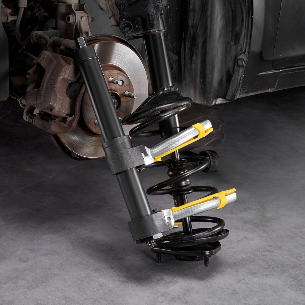 Teleszkóp lengéscsillapító rugó eltávolító szerszám