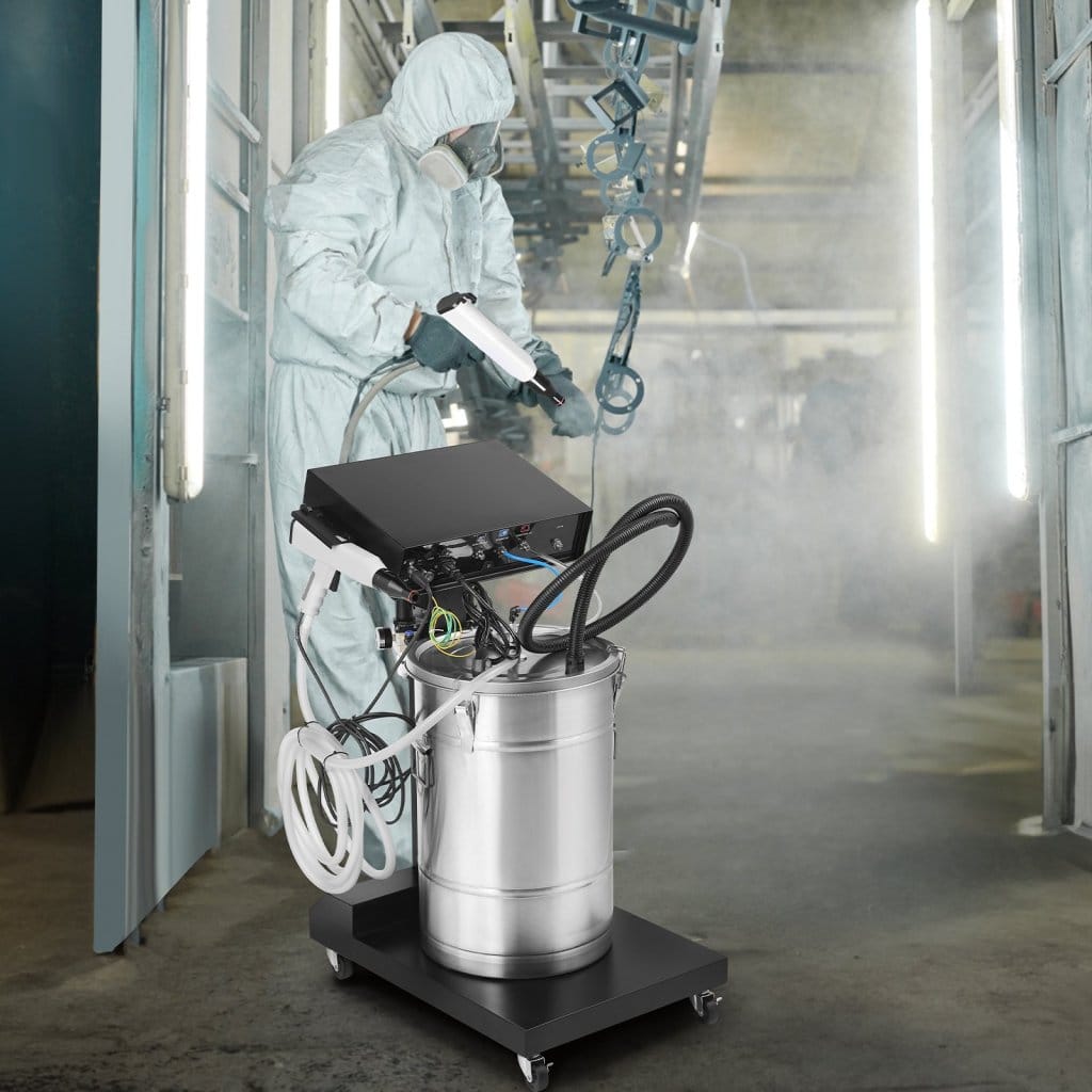 Porfestő rendszer 50 literes tartállyal