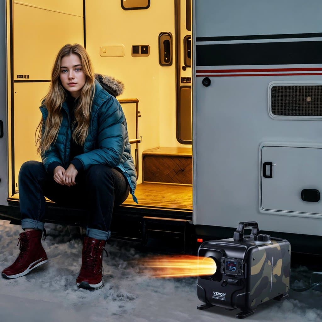 Dízel fűtőberendezés 8KW 12V/24V Bluetooth alkalmazás