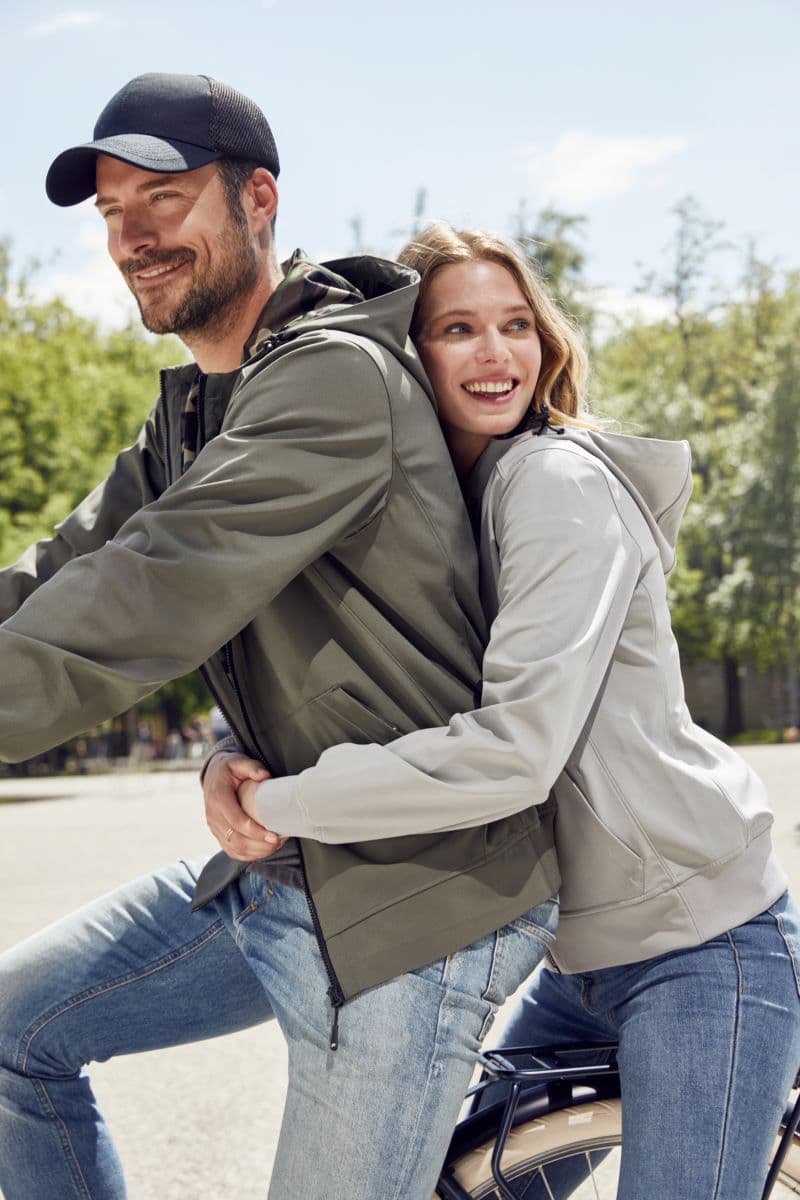 Daiber | JN 1145 - Női 2 rétegű softshell dzseki kapucnival
