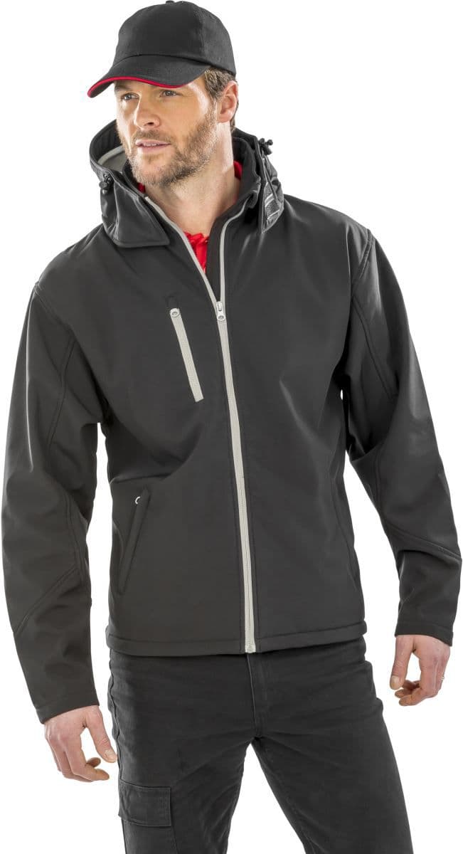 Result Core | R 230M - Férfi 3 rétegű softshell kabát kapucnival