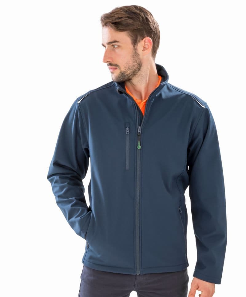 Result Recycled | R 900M - Férfi 3 rétegű softshell dzseki "Printable"